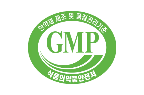 한약재 제조 및 품질관리 기준 GMP — 식품의약품안전처